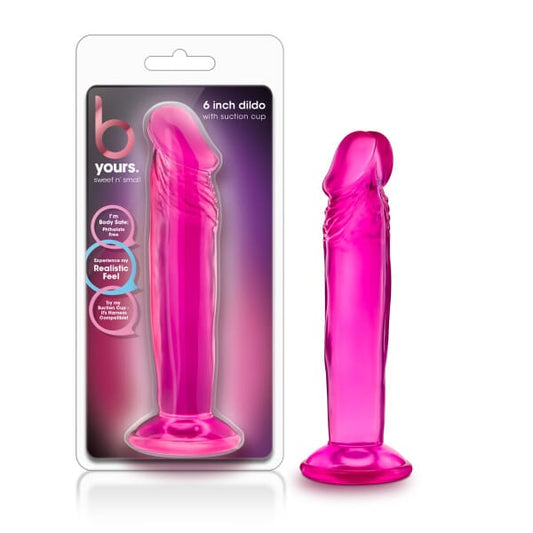 B Yours Sweet n Small 6'' Dildo – Pink