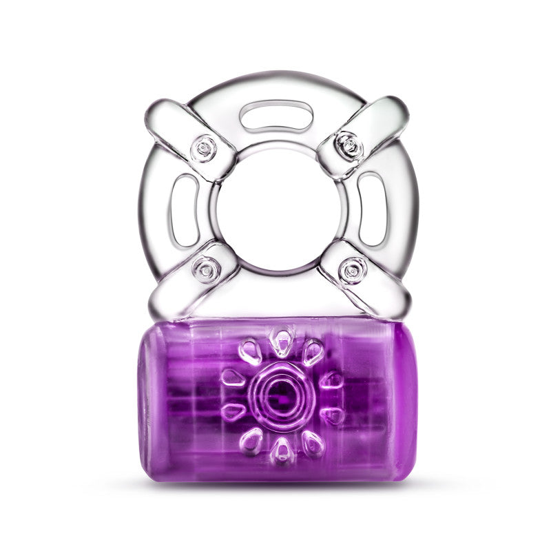 Play With Me Pleaser Rechargeable C-Ring – Purple