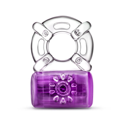 Play With Me Pleaser Rechargeable C-Ring – Purple