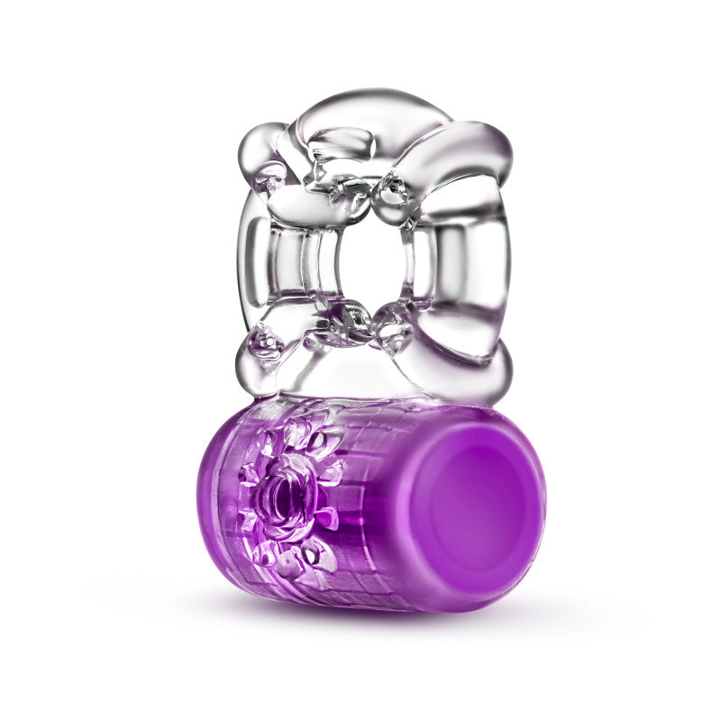 Play With Me Pleaser Rechargeable C-Ring – Purple