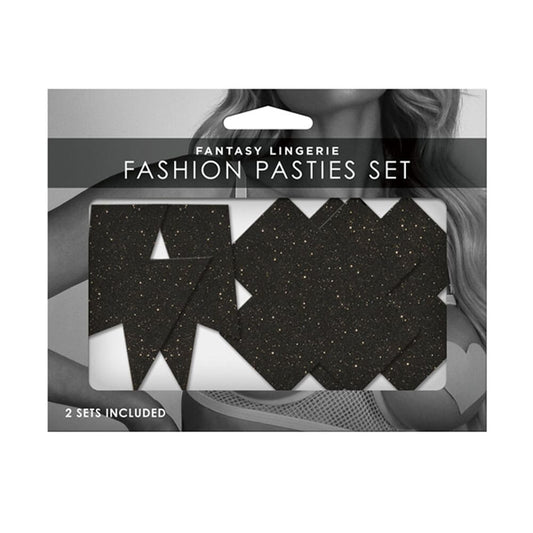 Fashion Pasties Set – Black