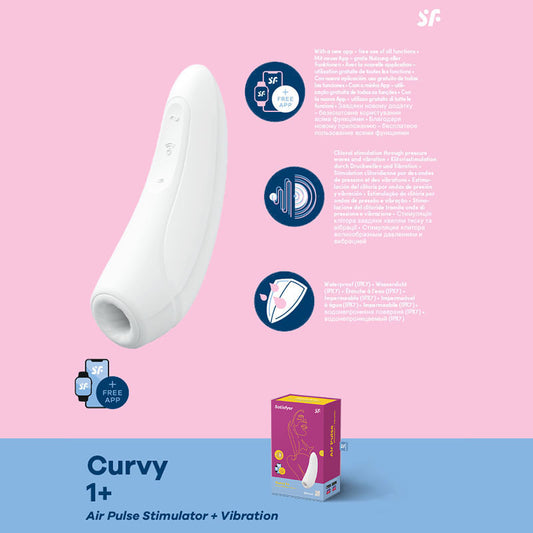 Satisfyer Curvy 1+ – White