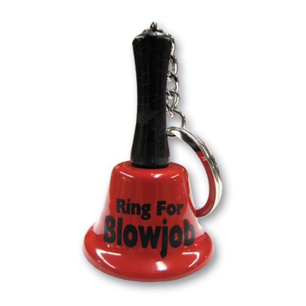 Ring for Blowjob Keychain Bell
