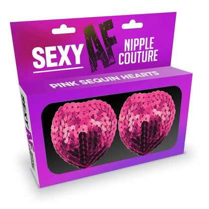 Sexy AF - Nipple Couture Hearts – Pink