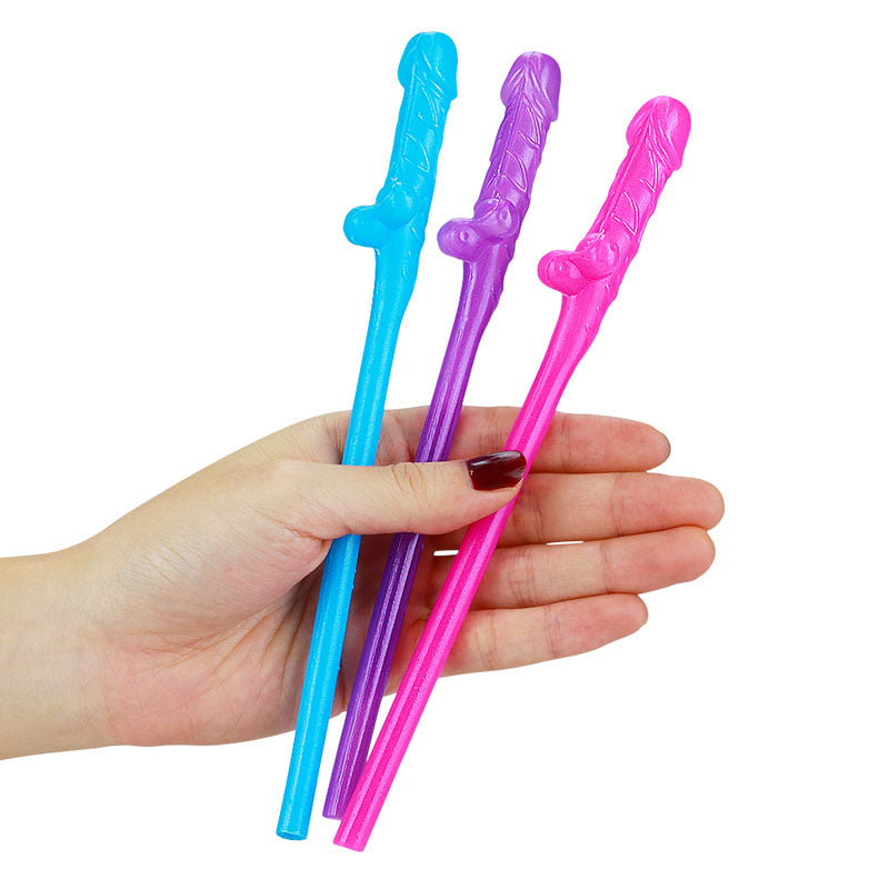 Jokes & Parties Original Willy Straws – Coloured