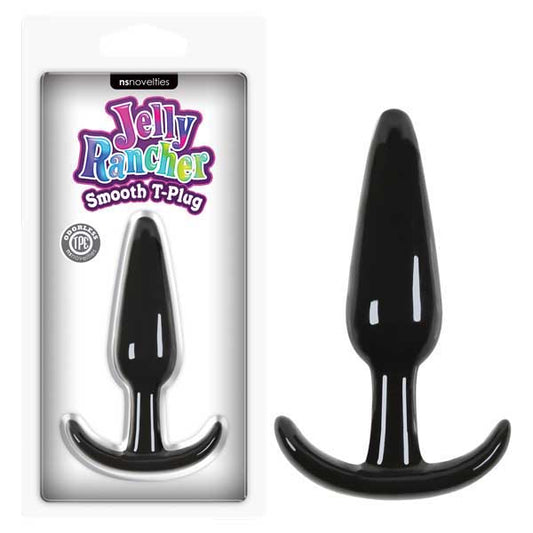 Jelly Rancher Smooth T-Plug – Black