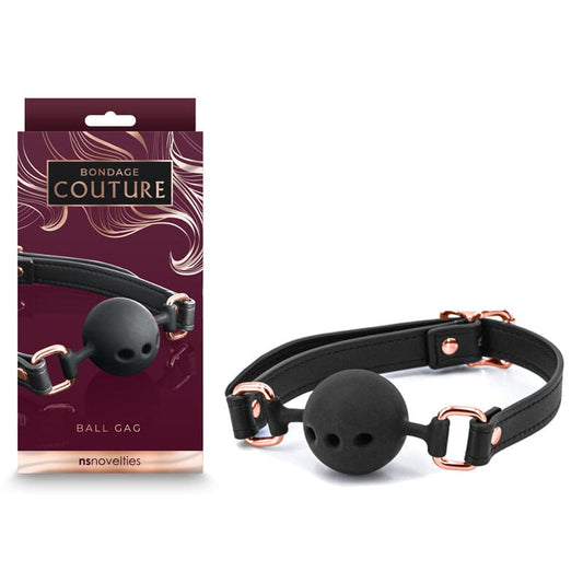 Bondage Couture Ball Gag – Black