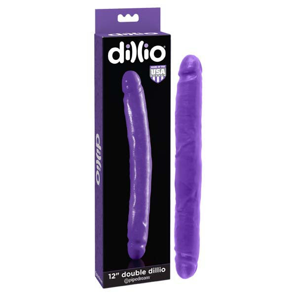 Dillio 12'' Double Dong – Purple