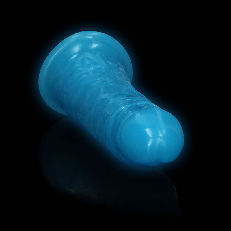REALROCK 15.5 cm Slim Glow in the Dark Neon – Blue