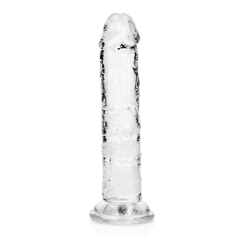 REALROCK 15.5 cm Straight Dildo – Clear