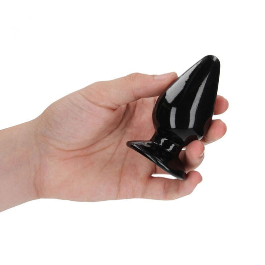 REALROCK 9 cm Anal Plug – Black