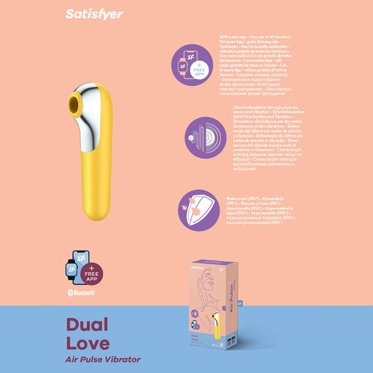 Satisfyer Dual Love – Yellow