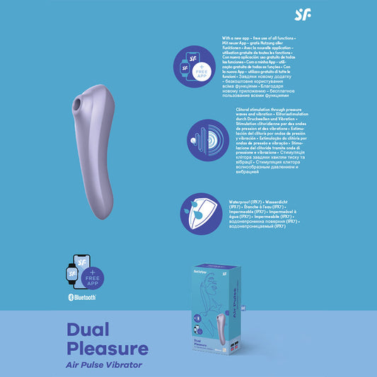 Satisfyer Dual Pleasure – Purple