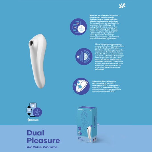 Satisfyer Dual Pleasure – White
