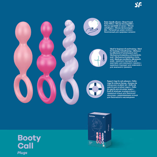 Satisfyer Booty Call – Coloured