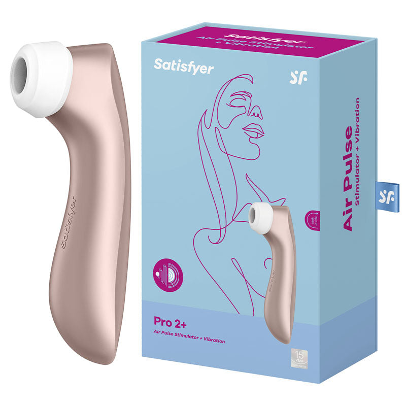 Satisfyer Pro 2+ – Rose Gold