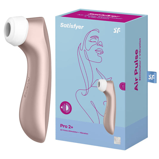 Satisfyer Pro 2+ – Rose Gold
