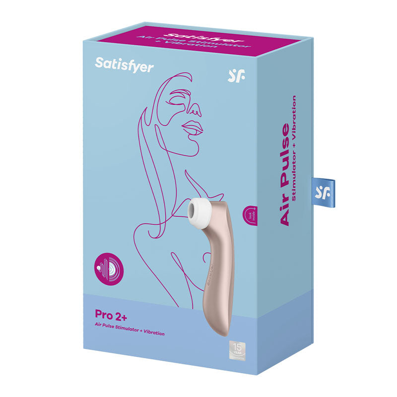 Satisfyer Pro 2+ – Rose Gold